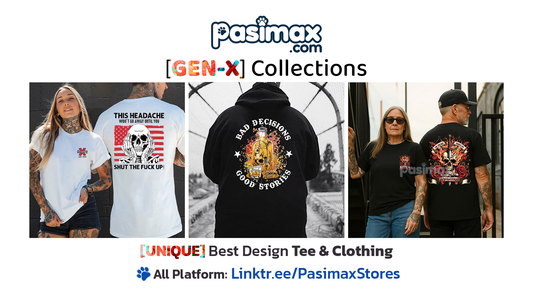 Gen-X Collection: Unique Tees & Hoodies You Can’t Look Away From