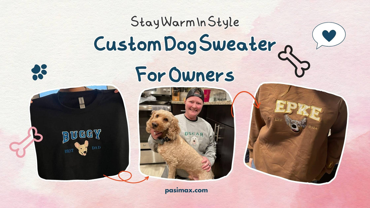 Stay Warm In Style Custom Dog Sweater For Owners