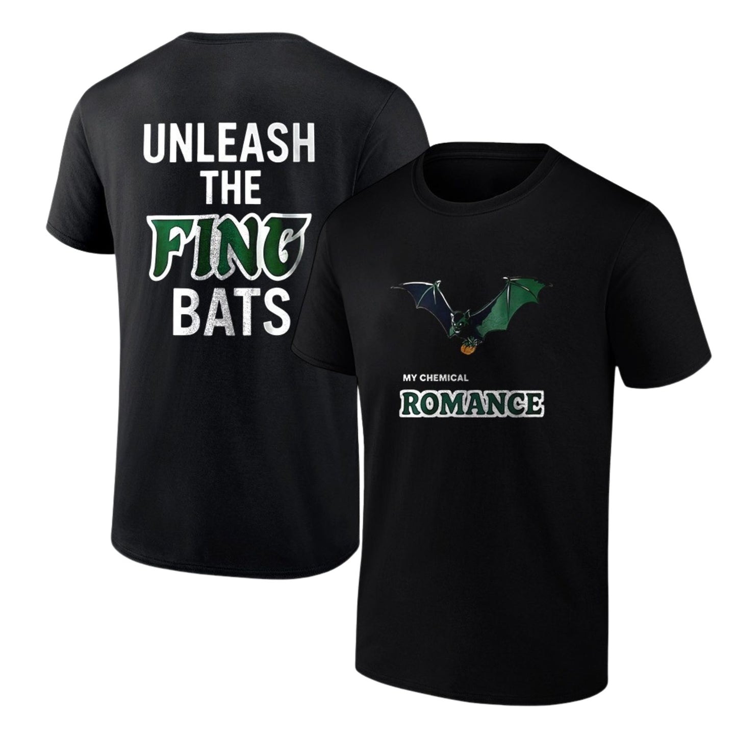 My Chemical Romance "Unleash The F'ING Bats" T-Shirt - The Black Parade Tour 2025 Merch, Emo Band Shirt