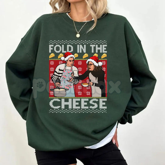 "You Just Fold It In" Vintage & "Best Wishes Warmest Regards Ew David" Holiday Sweatshirt Bundle – Schitt's Creek Fan Favorites
