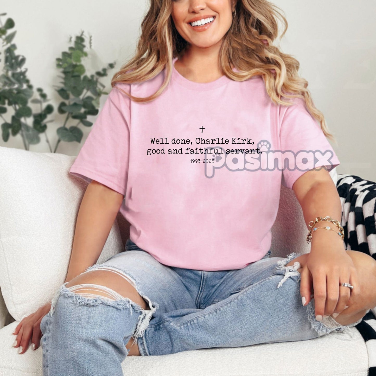 Charlie Kirk T-Shirt - Official Turning Point USA Tee, Support T-shirt