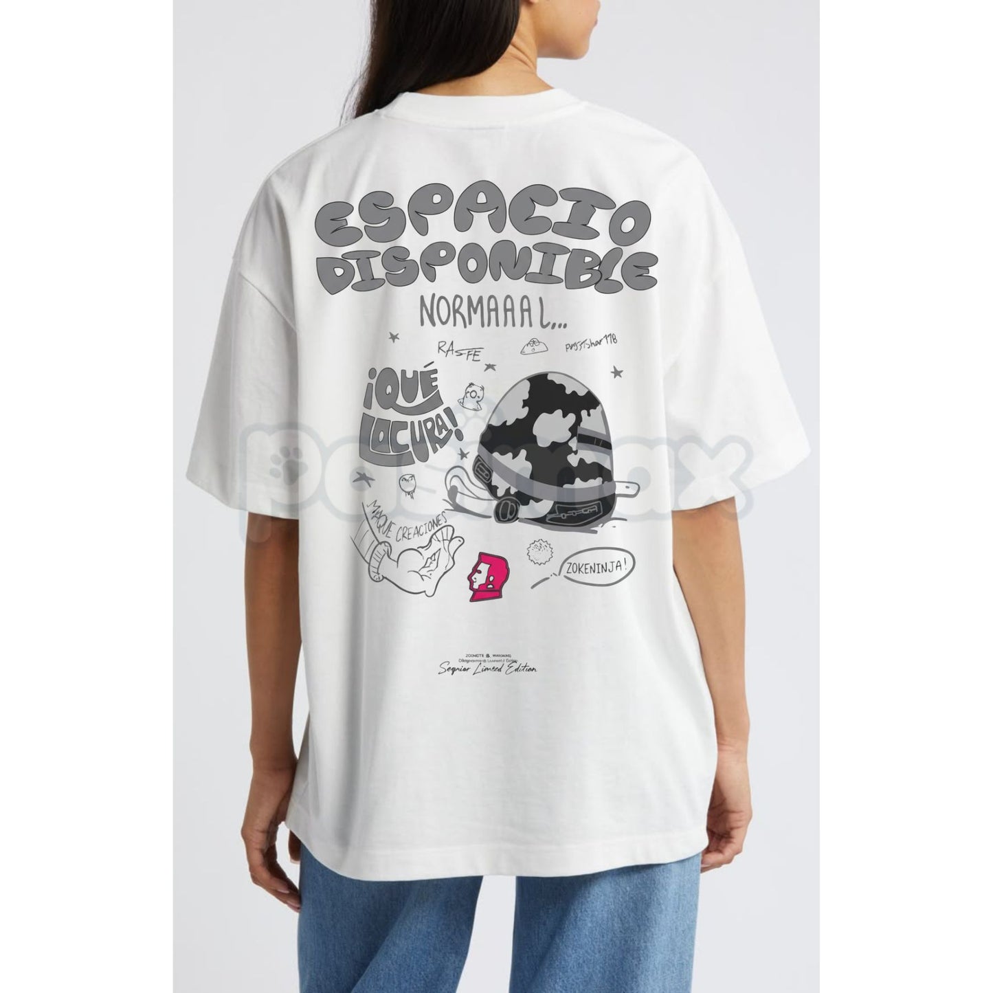 "Espacio Disponible" Shirt - Available Space Spanish Slogan Tee, Minimalist Graphic T-Shirt, Unisex Trendy Apparel