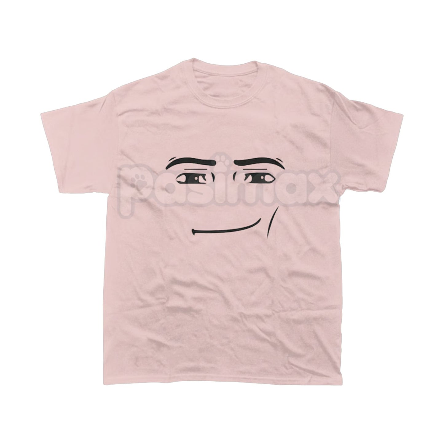 Roblox Man Face "It's Just A Face" Meme Tee - Viral Gaming Culture Shirt, Iconic Avatar Graphic, Unisex Trending Apparel