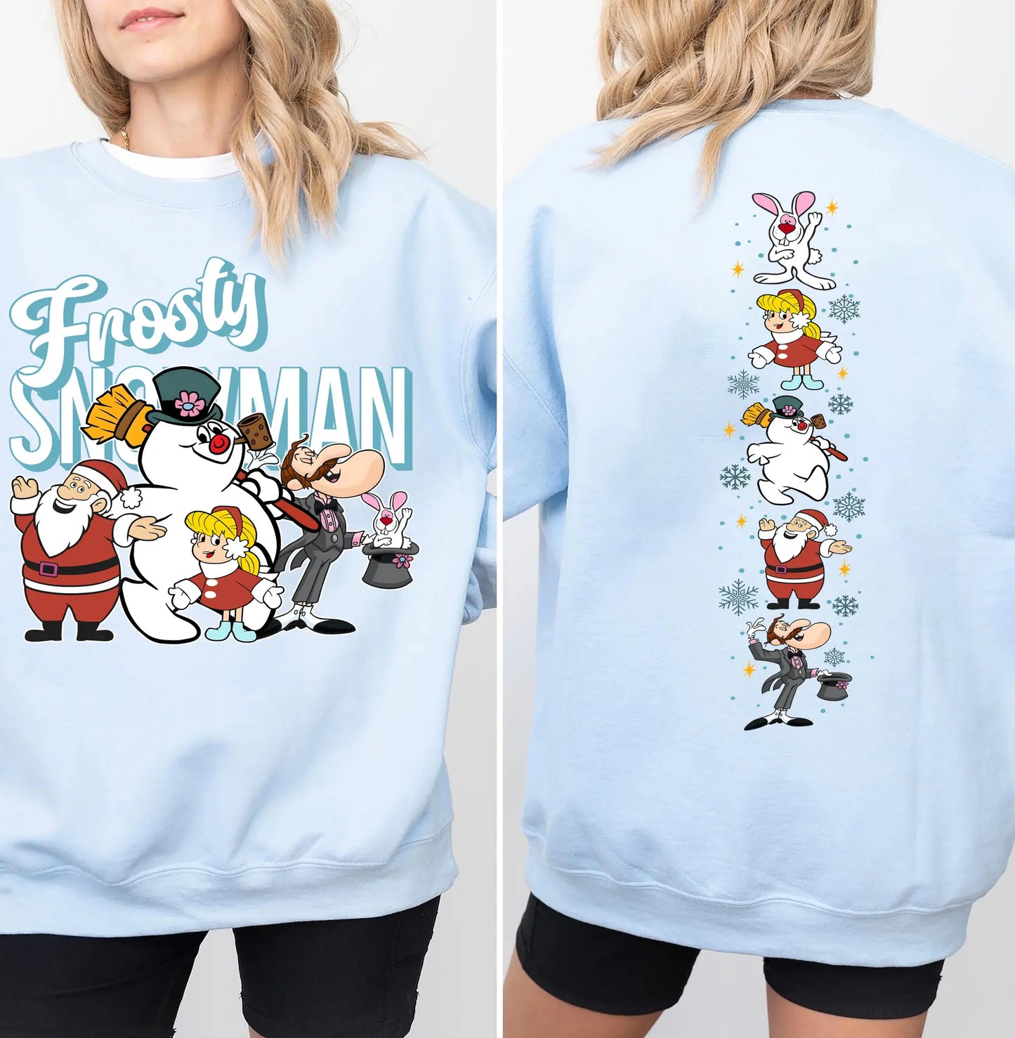 Vintage Frosty The Snowman Sweatshirt – Retro Christmas Holiday Crewneck
