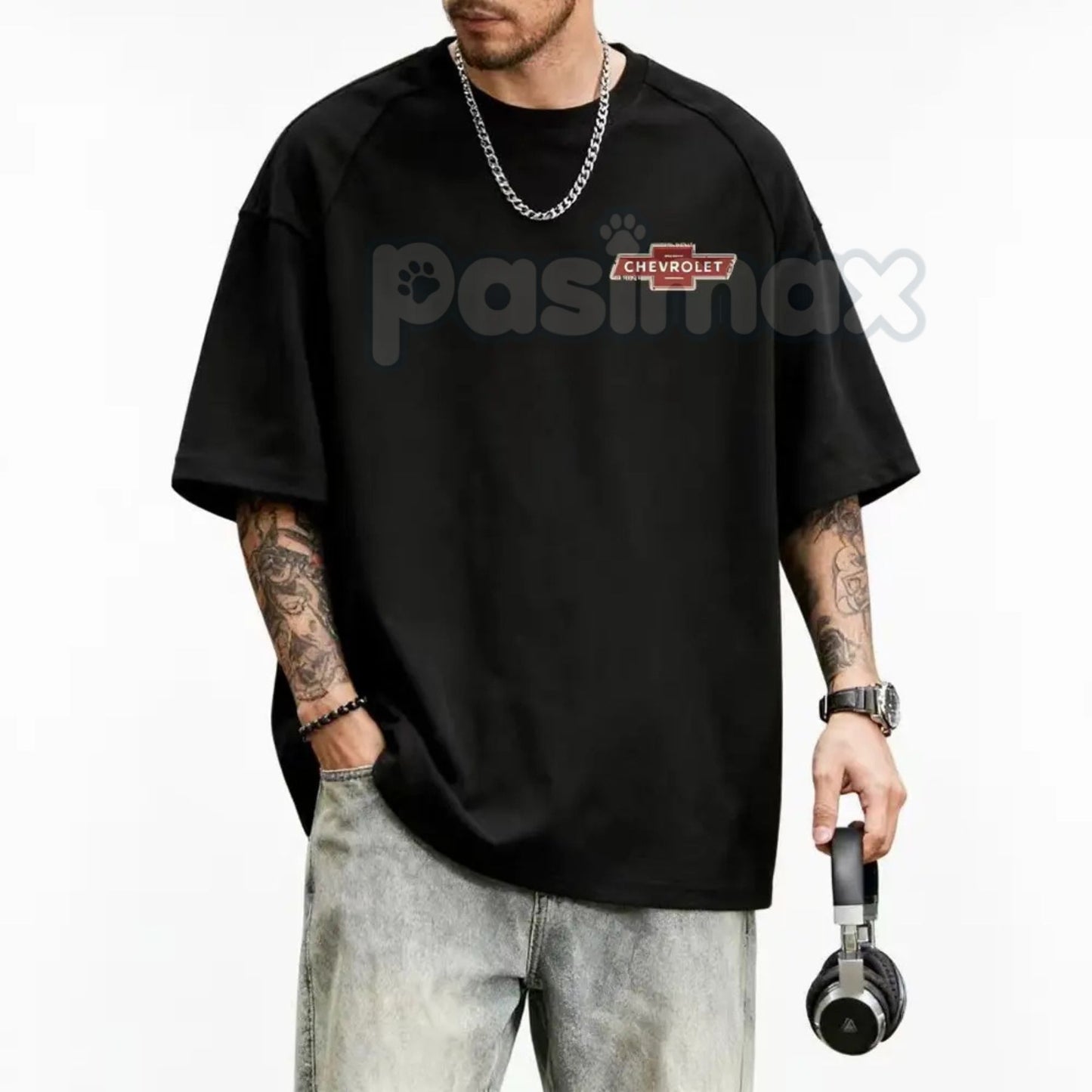 Vintage Chevrolet 1911 Chevy Logo T-Shirt - Classic American Car Shirt, Retro Auto History Graphic Tee, Pure Cotton Short Sleeve Unisex