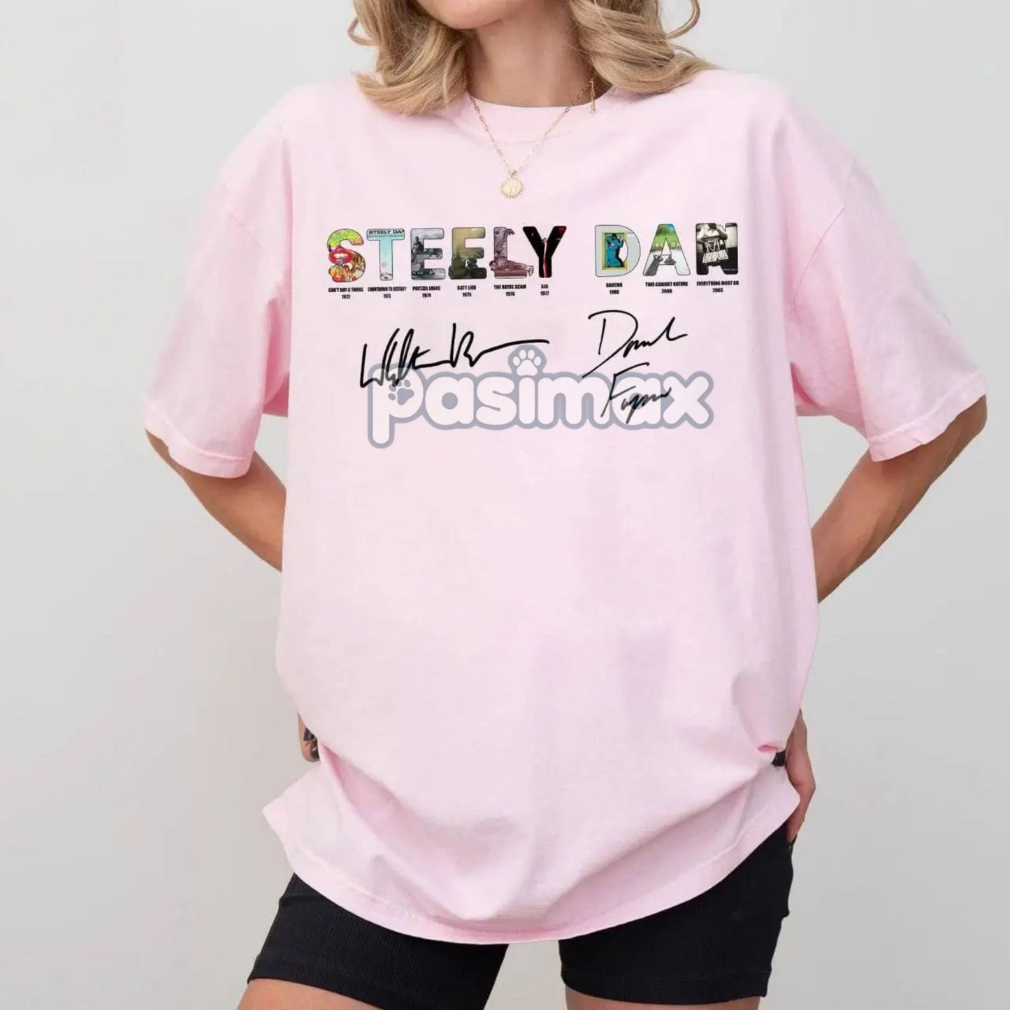 Vintage Steely Dan Rock Band T-Shirt - Retro Music Fan Apparel, Classic Band Tee