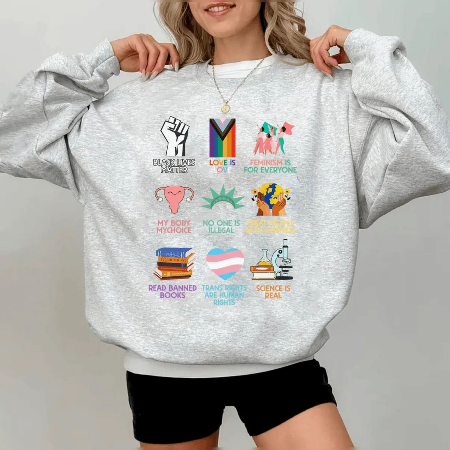 Idaho Teacher "Everyone is Welcome Here" Sweatshirt – Inclusion & Equality Top