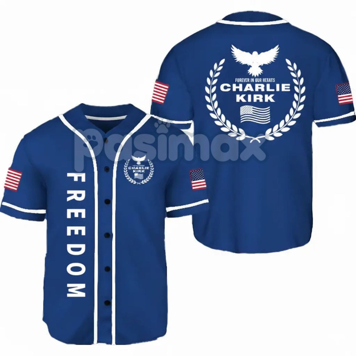Freedom Black & White Baseball Jersey – Unisex 90s Vintage Casual Sportswear for Couples, Outdoor & Street Style