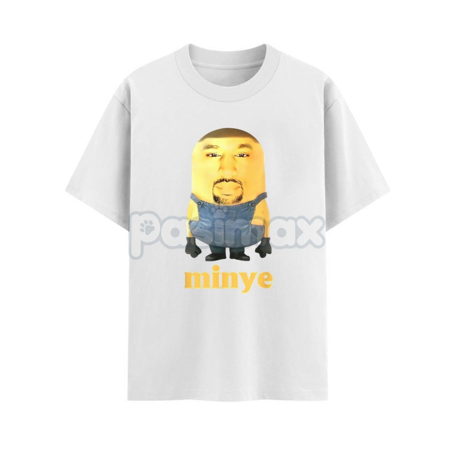 "Funny Minye" Cartoon Graphic Tee - Hip Hop Streetwear T-Shirt, Unisex Humor Top for Women & Men