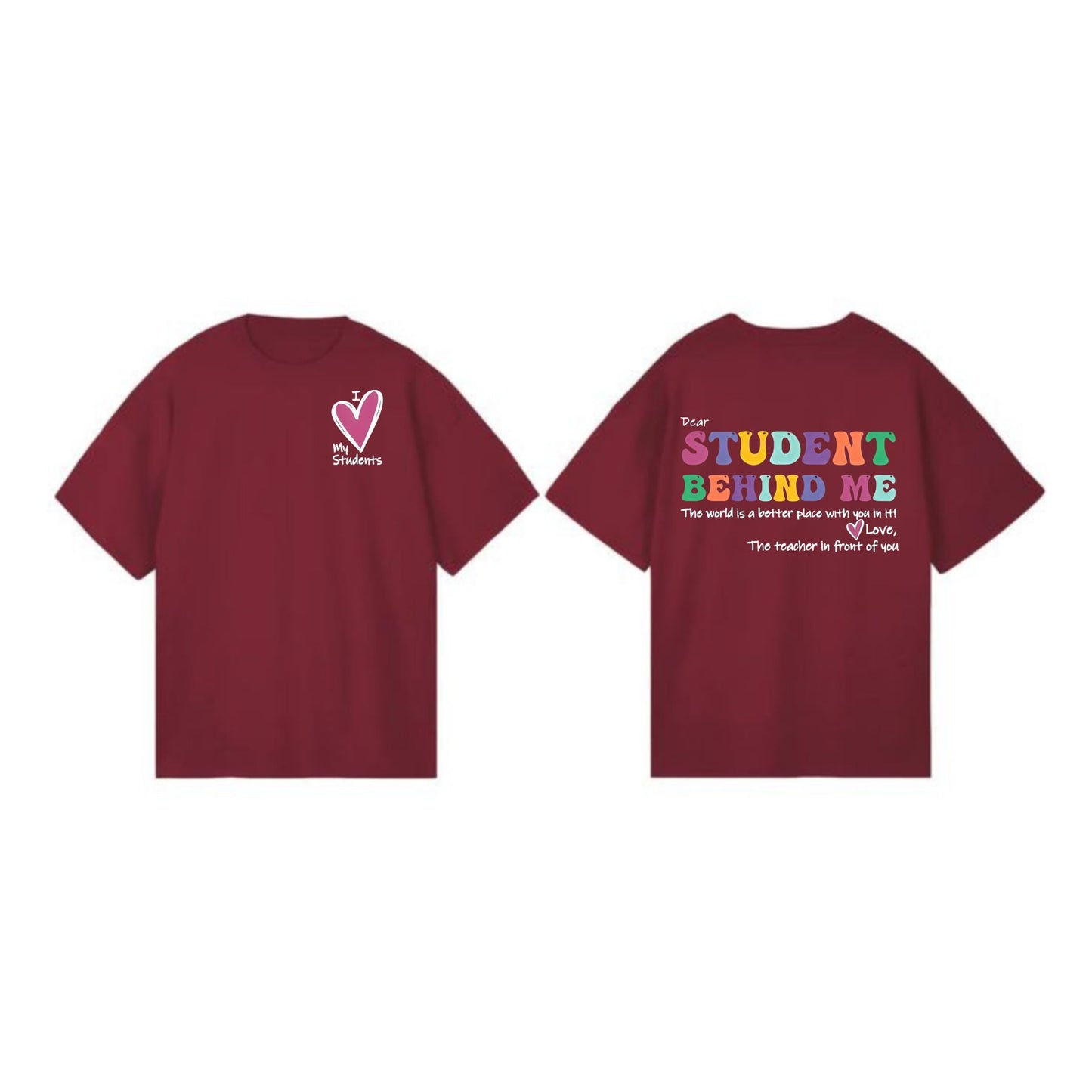 Cute Heart & Letter T-Shirt for Women - Casual Graphic Tee, Stylish Short Sleeve Top