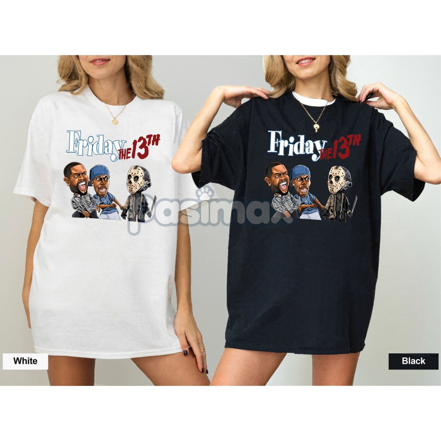 Halloween Jason Killer T-Shirt - Scary Movie Inspired Cotton Crewneck Top, Horror Fan Apparel