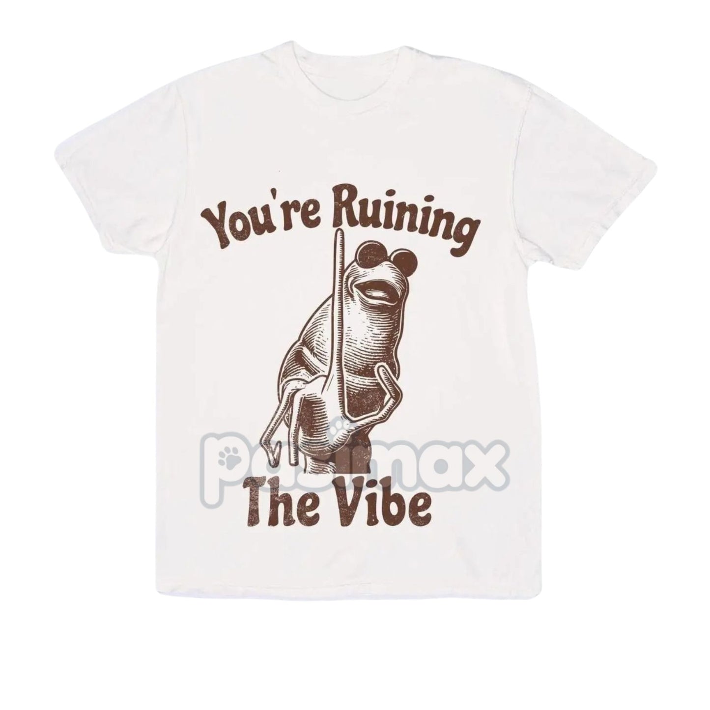 Marcus The Worm T-shirt - "You're Ruining The Vibe" Meme Tee, VRChat TikTok Merch, Funny Graphic