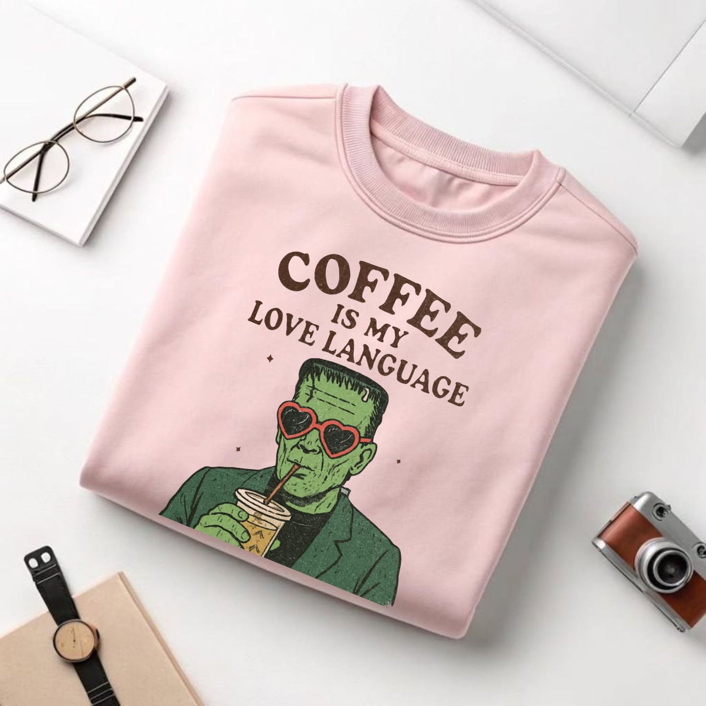 "Coffee Is" T-Shirt - Unisex Classic Fit, Minimalist Coffee Lover Tee