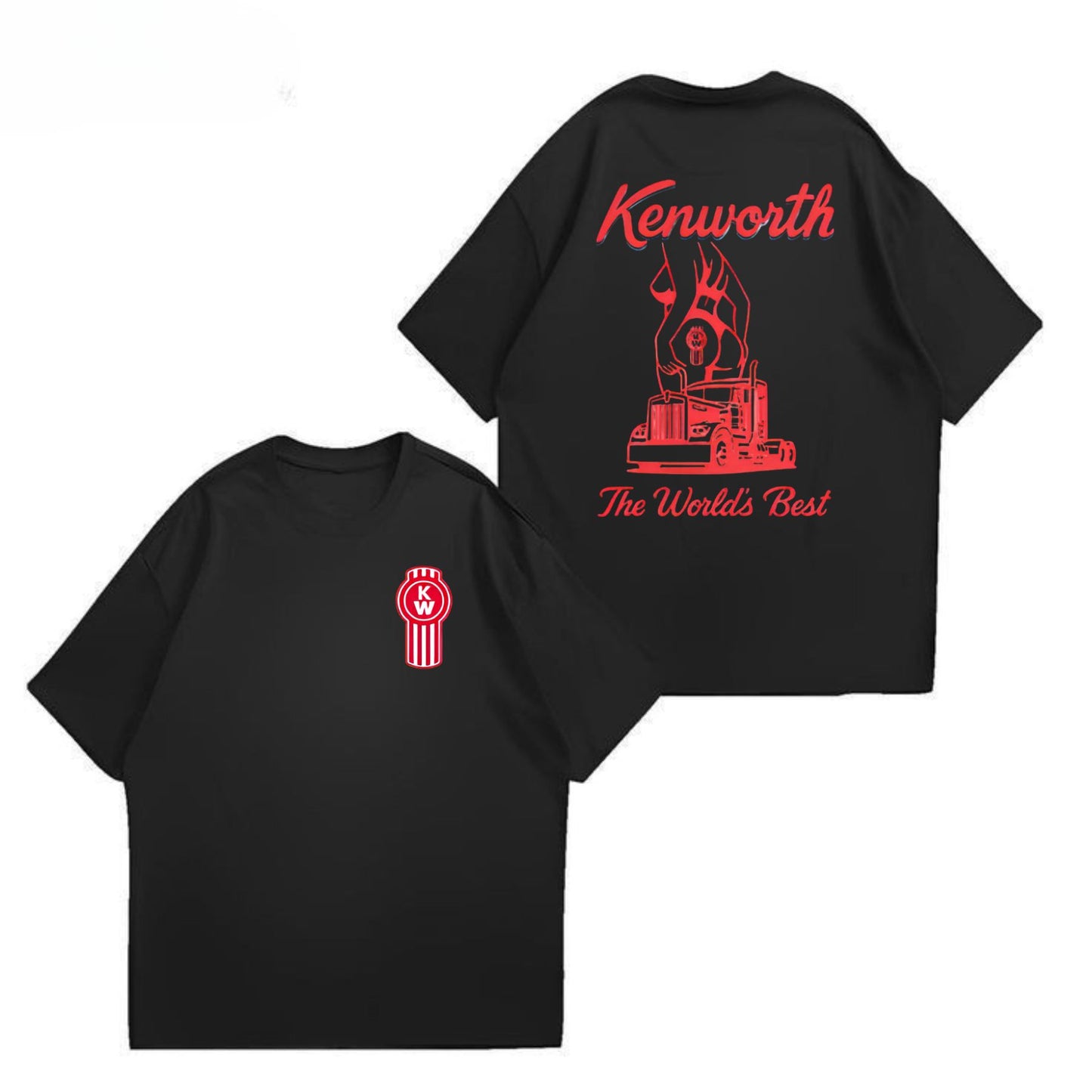 Kenworth T-Shirt - "The World's Best" Truck Graphic Tee, Classic Auto Fan Apparel