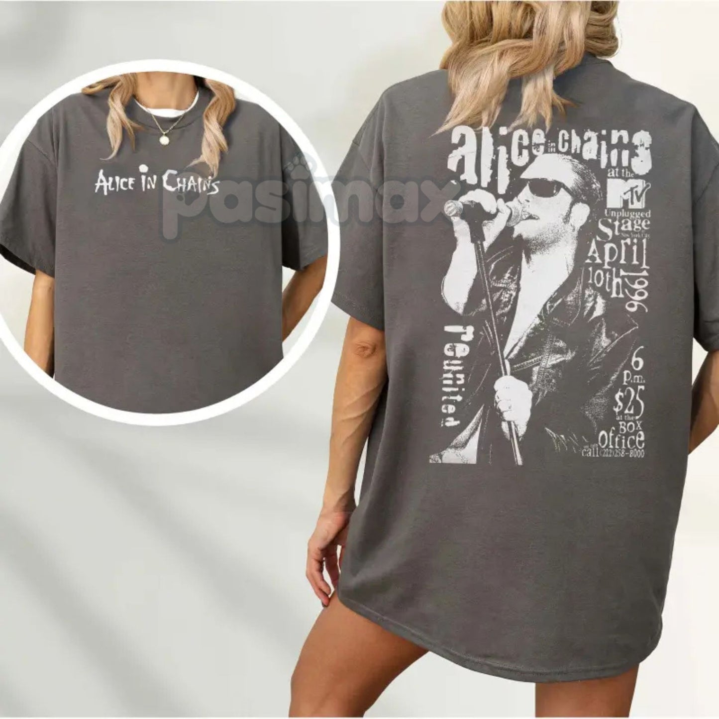 Alice in Chains Tee – Layne Staley Band Rock Music Grunge Graphic Shirt, Vintage Comfort Colors® Style