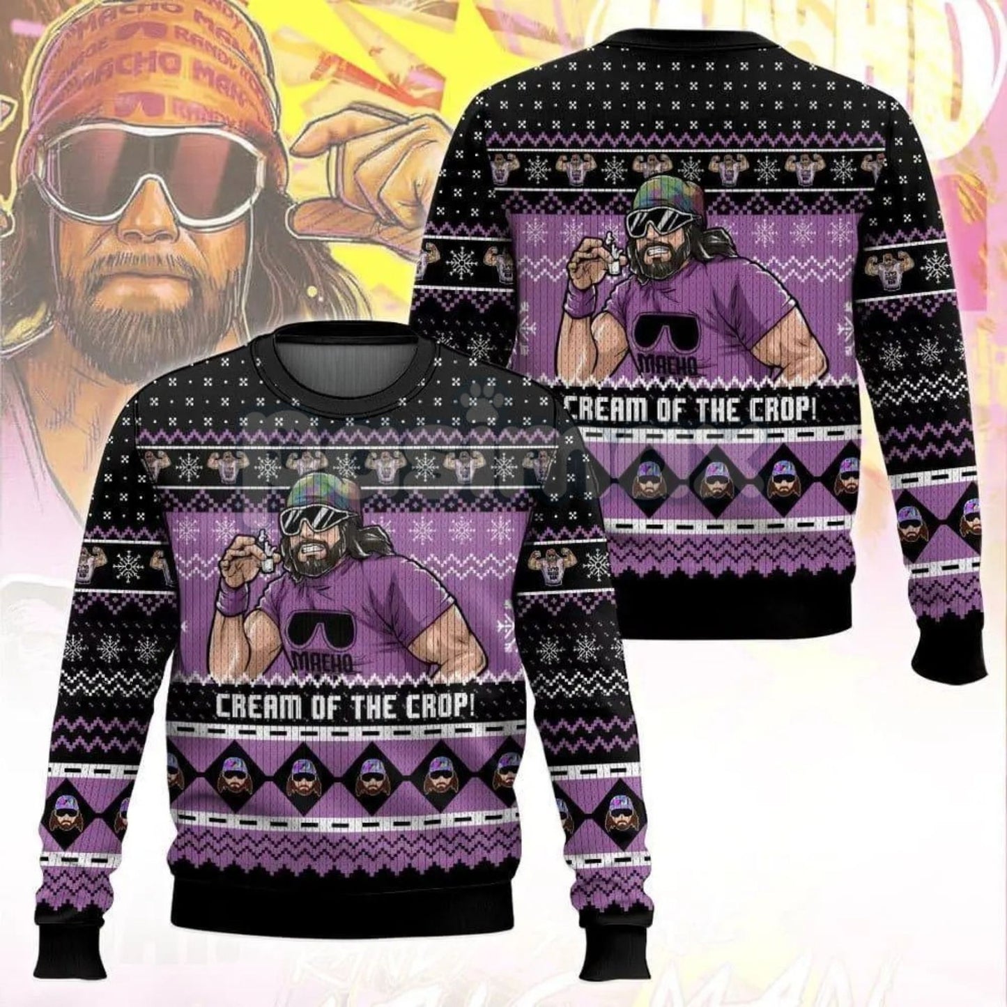 The Cream of The Crop Ugly Sweater, Funny Ugly Sweater, Christmas Gift for Friends