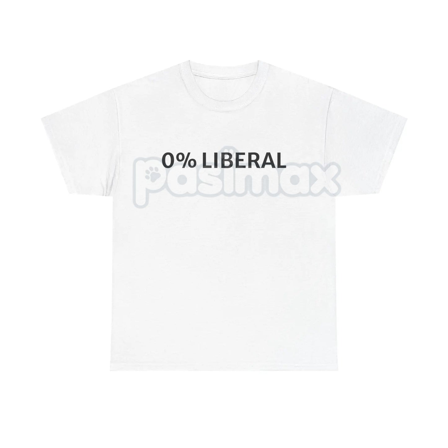 "0 Percent Lib" T-shirt - Funny Political Graphic Tee, Halloween Humor Gift Idea, Conservative Statement Shirt
