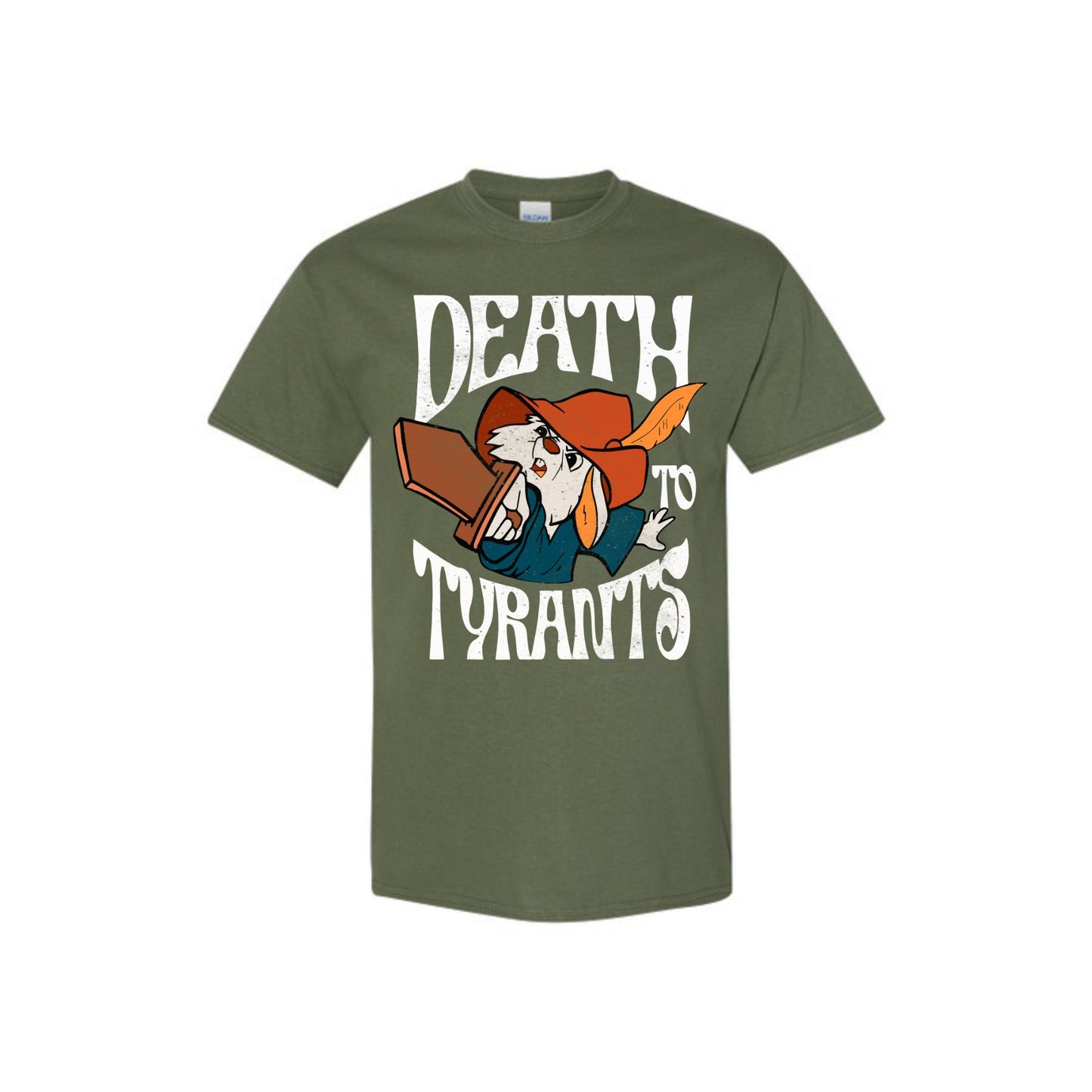 Retro Skippy Rabbit T-Shirt – Robin Hood ‘Death to Tyrants’ WDW Family Tee