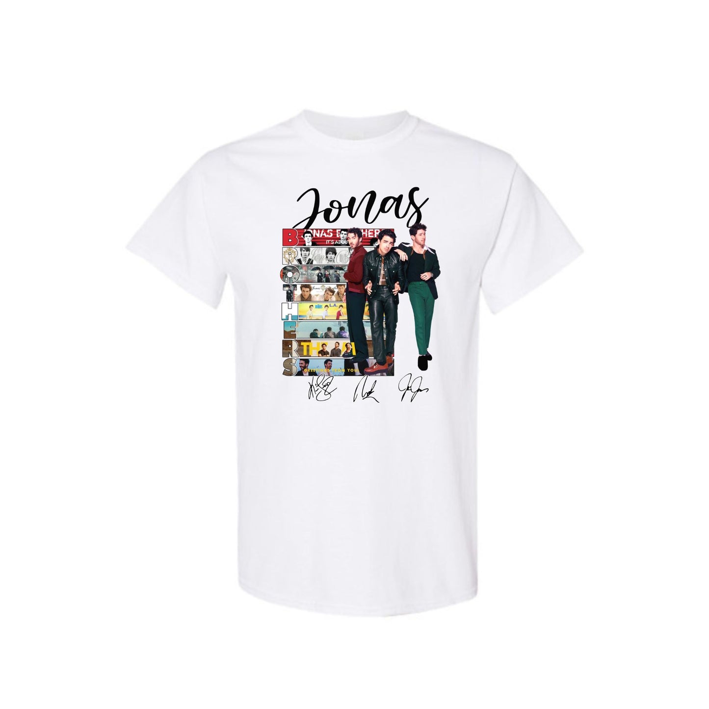 Jonas Brothers Fan T-Shirt - Music Fan Apparel, Nostalgic Band Tee