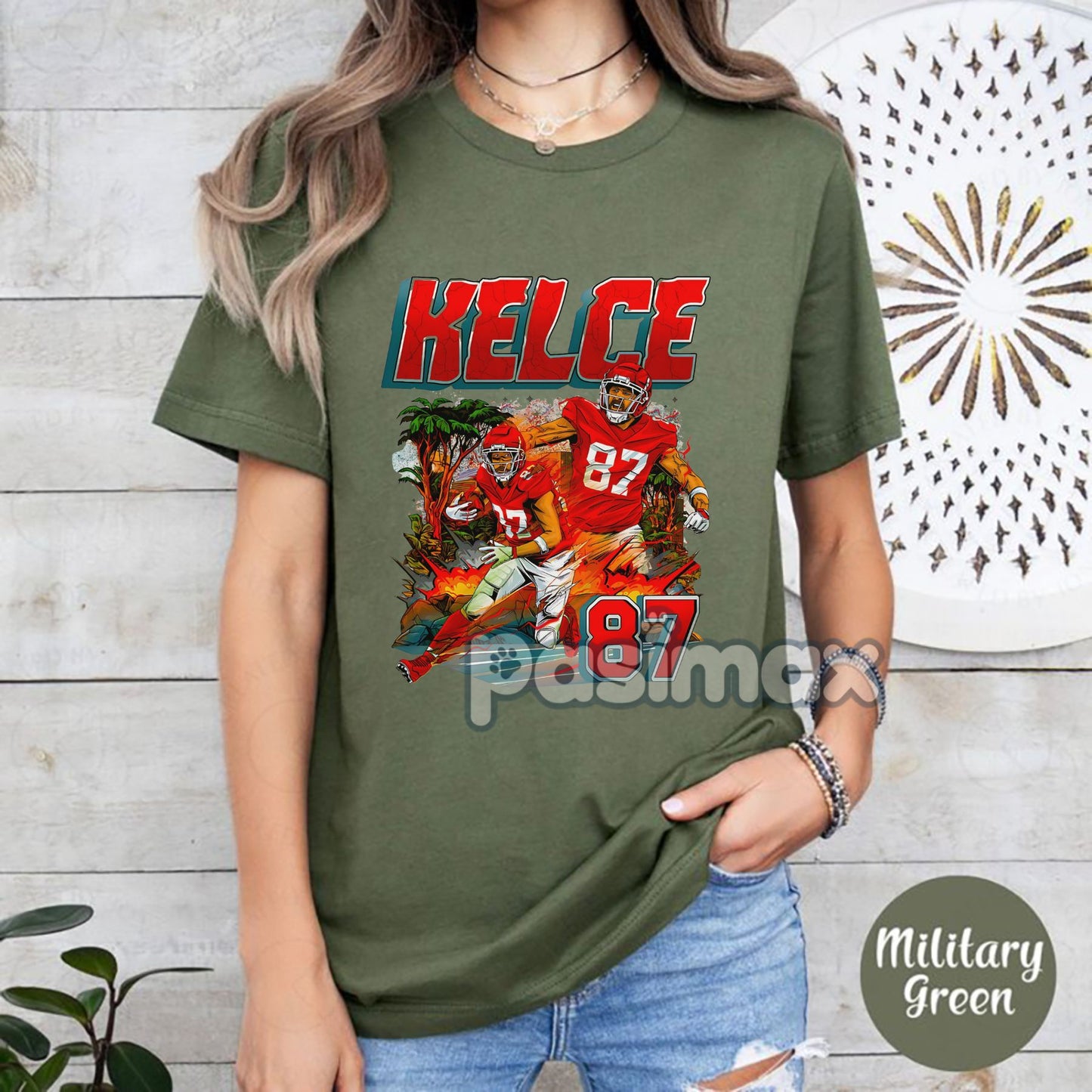 Travis Kelce Kansas City Chiefs Graphic T-Shirt - NFL Football Fan Apparel, Team Tee