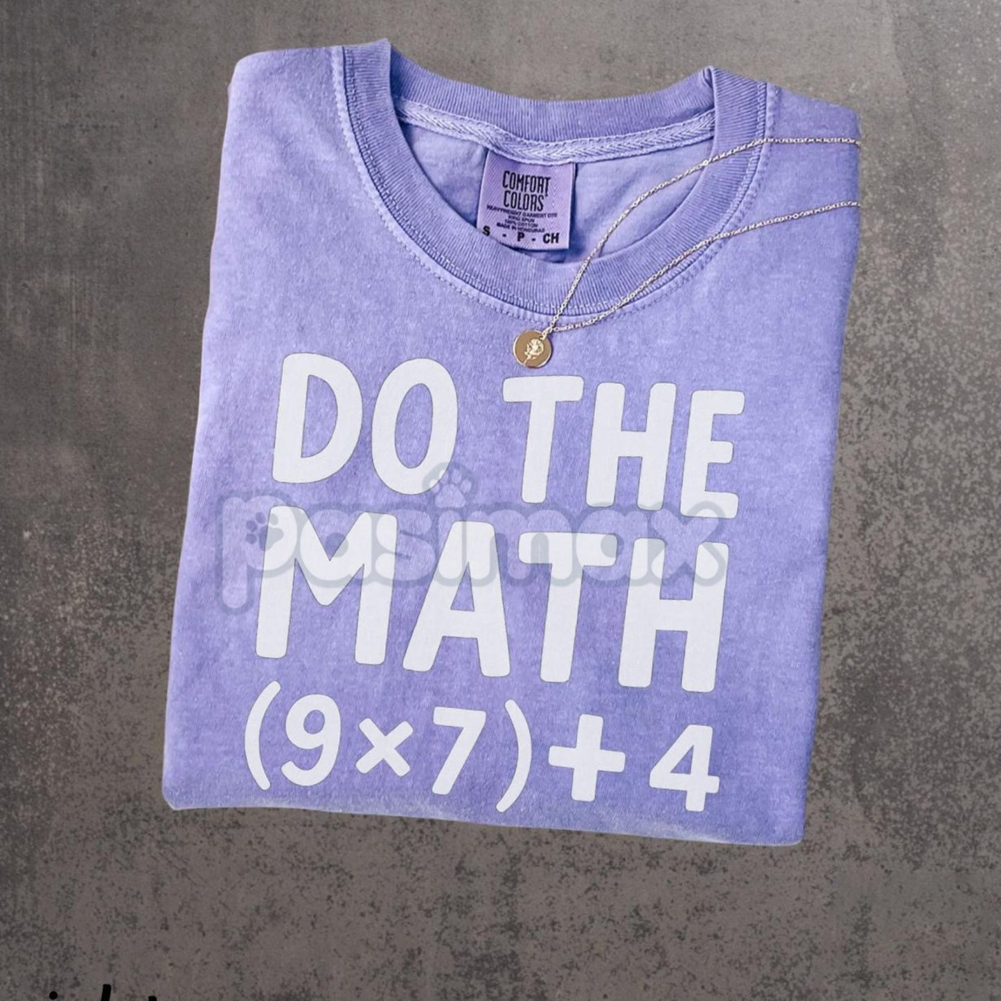 Comfort Colors® Vintage Math Meme T-Shirt – '67 Problem Solver' Funny Teacher Shirt, Retro Classroom Humor Gift