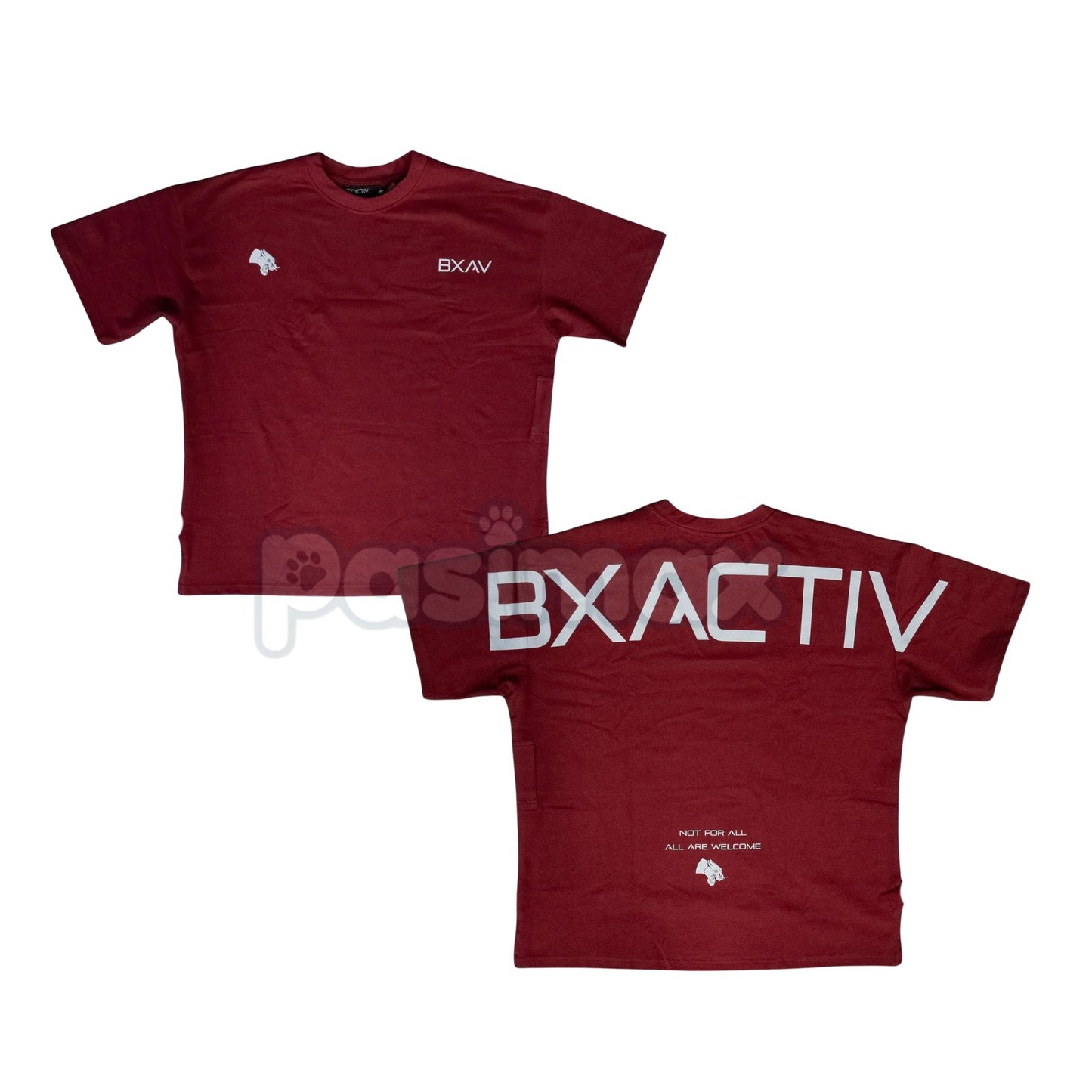 BXACTIV Logo T-Shirt - Unisex Classic Brand Graphic Tee, Modern Streetwear Apparel, Soft Cotton Trendy Slogan Shirt