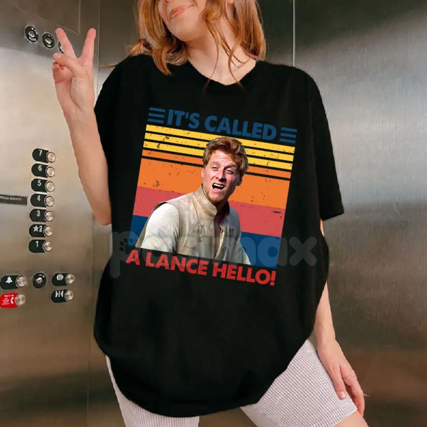 A Knight's Tale "It's Called A Lance, Hello" T-Shirt - Vintage Old Movie Quote Tee, Unisex Cult Classic Film Shirt, Retro Heath Ledger Apparel