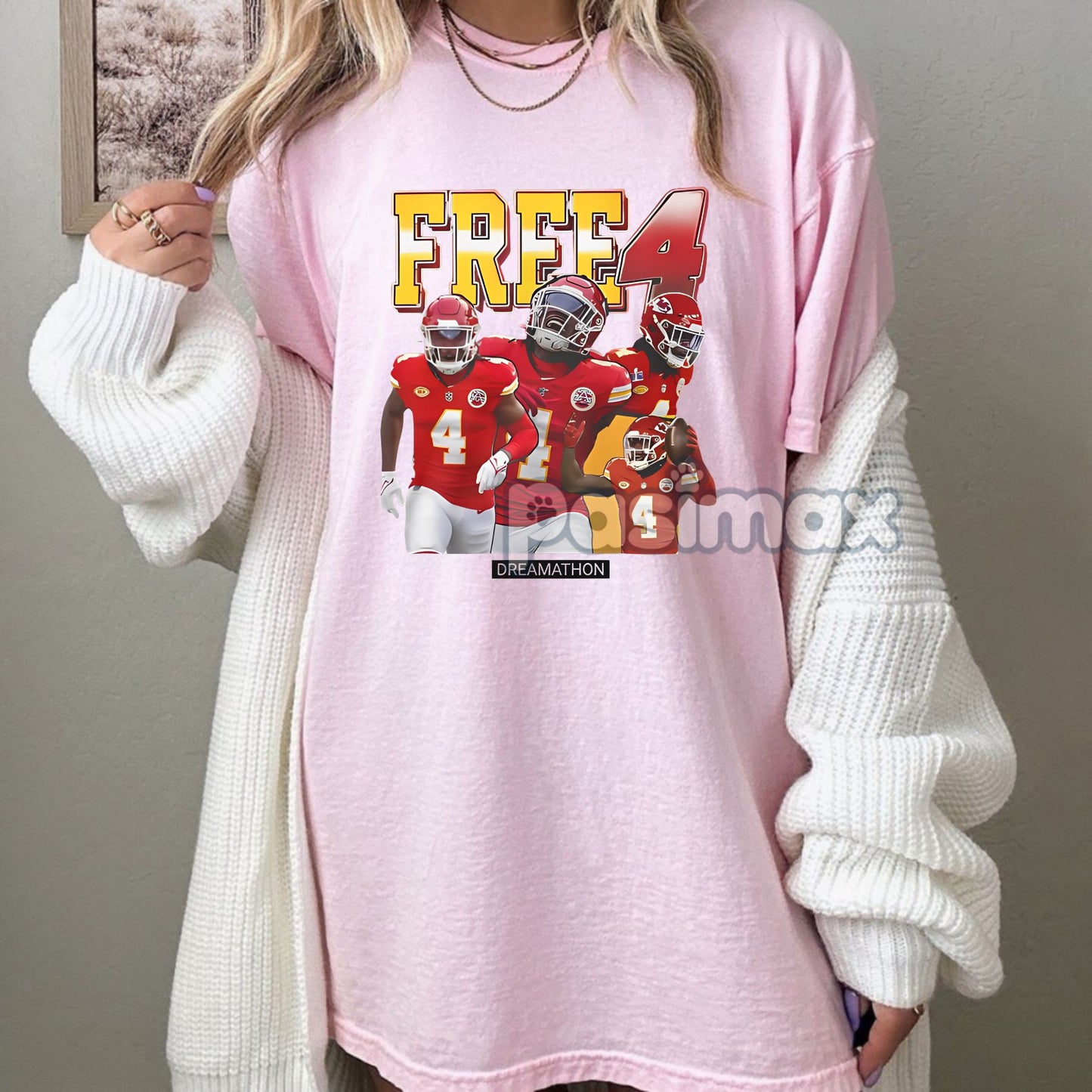 Free 4 Dreamathon T-Shirt - Inspirational Support Apparel, Community Tee