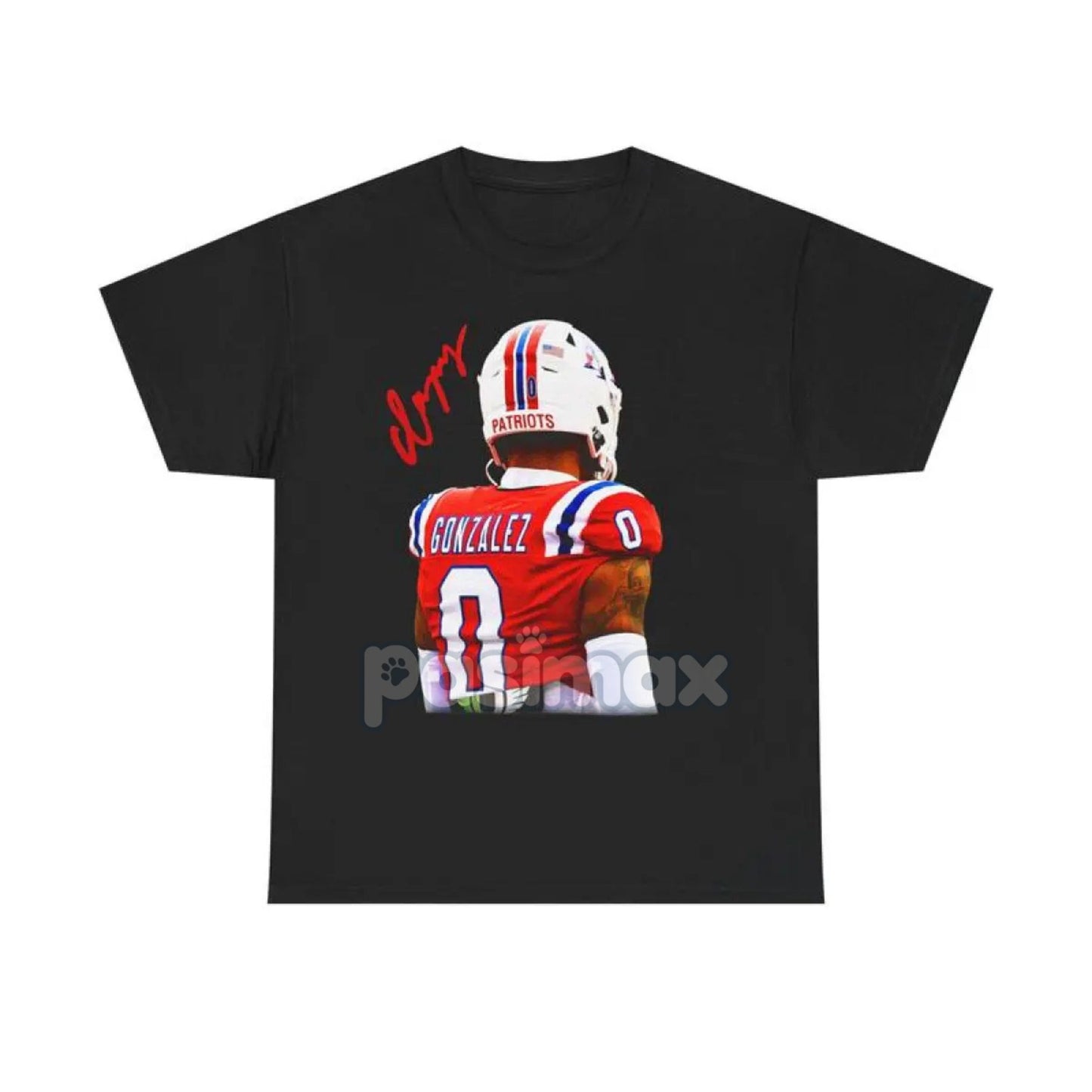 Christian Gonzalez T-Shirt - Patriots Cornerback Graphic Tee, Future of the Defense Apparel