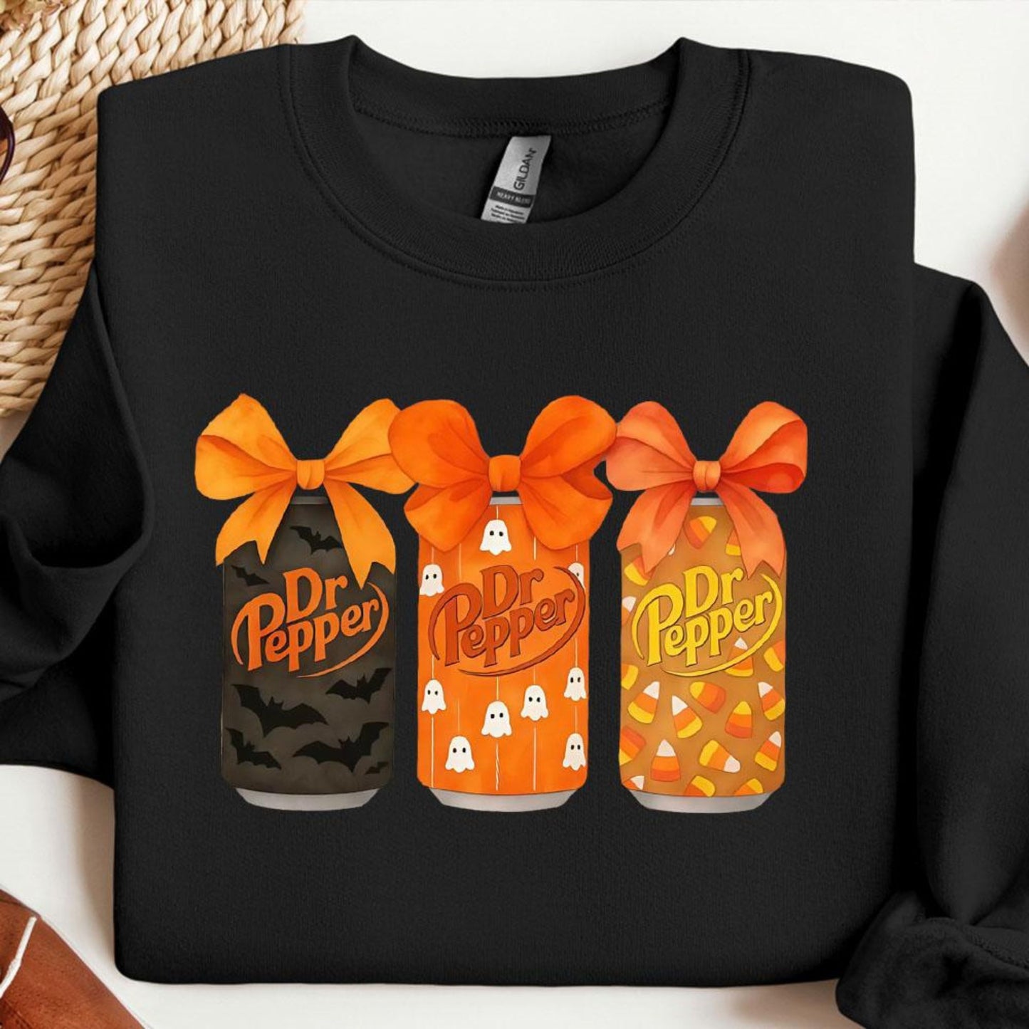 Dr Pepper Halloween Sweatshirt – Spooky Soda Graphic Crewneck