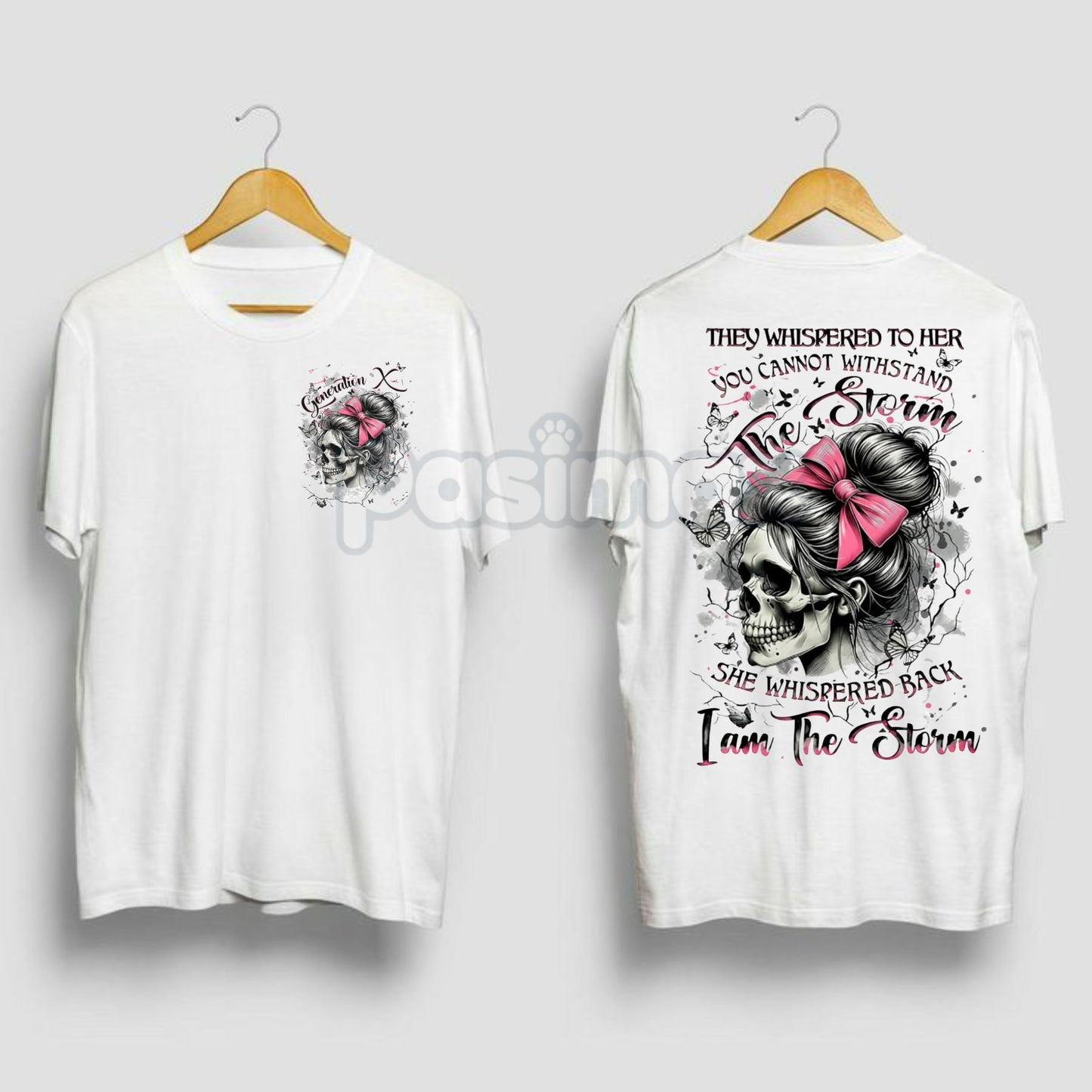 "I Am The Storm Reaper FAFO" T-shirt - "Raised on Hose Water and Neglect" Funny Statement Tee, Dark Humor Edgy Shirt