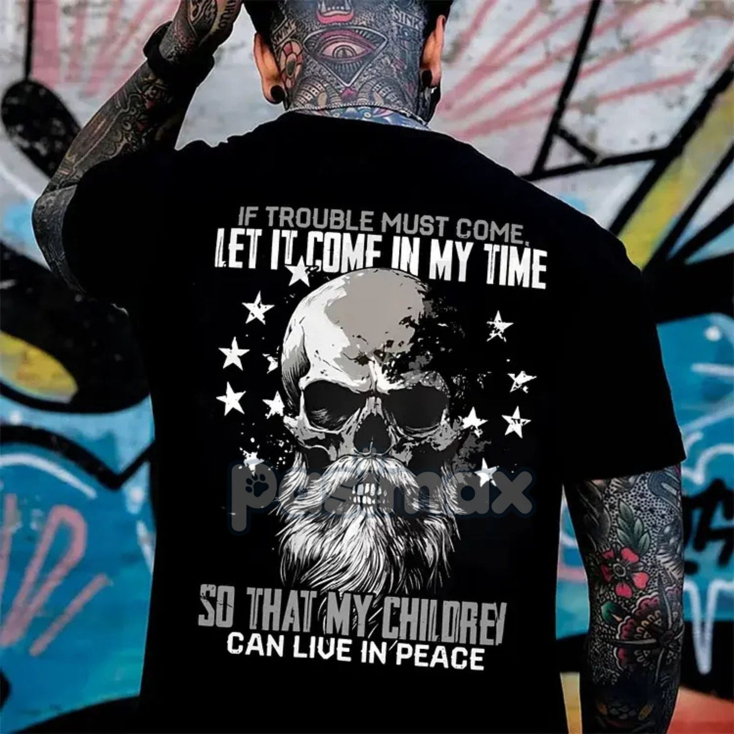 Generation X T-shirt - "Let It Come In My Time" Quote Tee, Legacy & Peace Statement Shirt