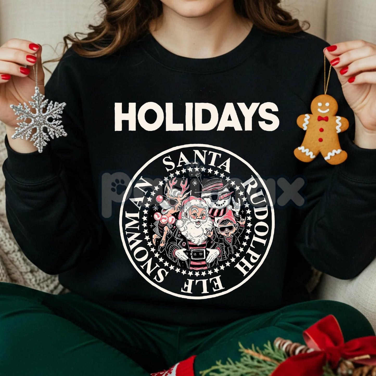 Rudolph and Friends Xmas Sweatshirt – Iconic Red Nosed Reindeer Holiday Crewneck