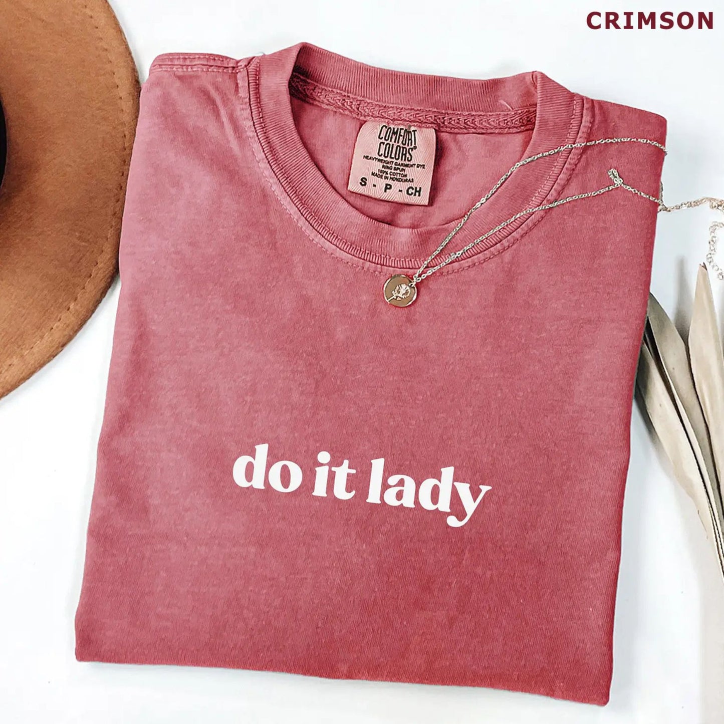 Do It Lady T-Shirt – Trendy Viral Meme Tee for Women, Comfort Colors, Empowering Feminist Top, Funny Quote Shirt, Best Friend Gift
