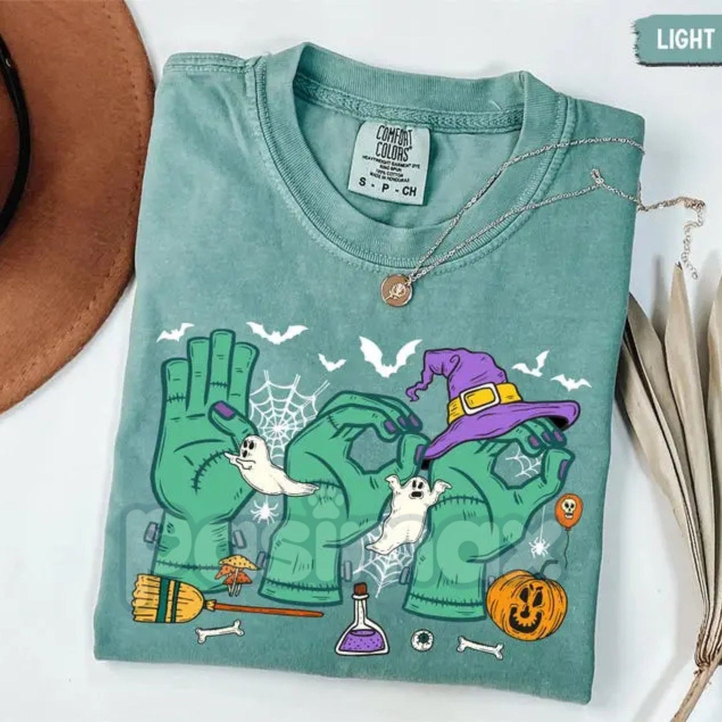 Comfort Colors® 'Boo In ASL' SPED Teacher Halloween T-Shirt – Autism Teacher Shirt, Special Education Graphic Tees, Teacher Gift