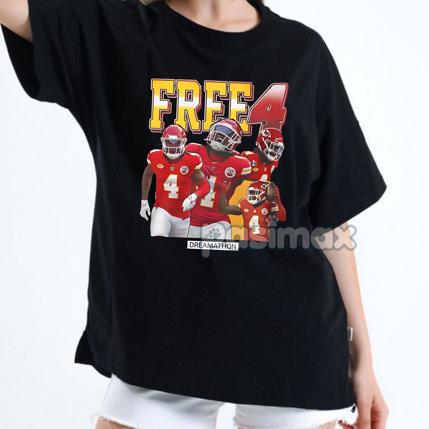 Free 4 Dreamathon T-Shirt - Inspirational Support Apparel, Community Tee