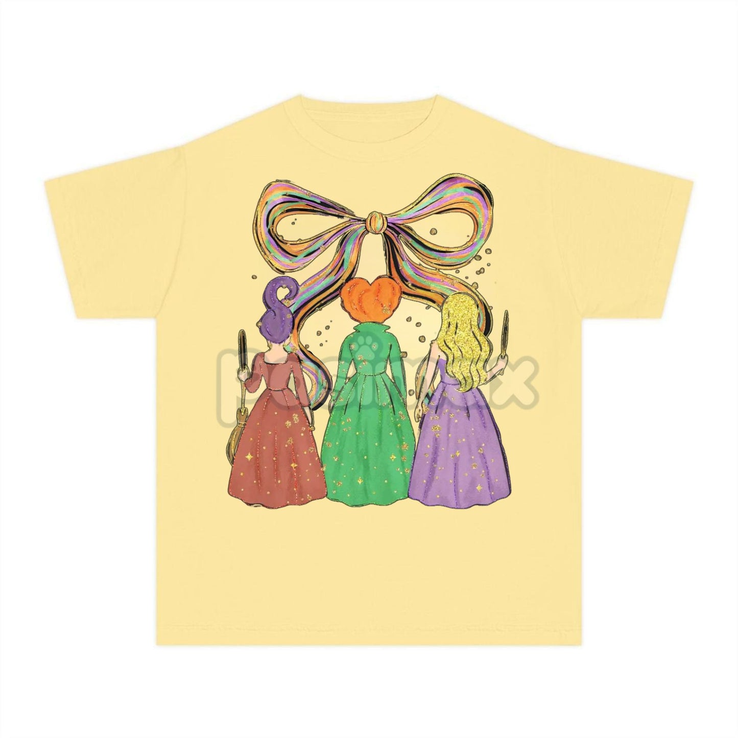 Witchy Halloween Shirt – Sanderson Sister T-shirt, Coquette Bow, Salem Witches Vibes, Retro Fall Outfit for Women