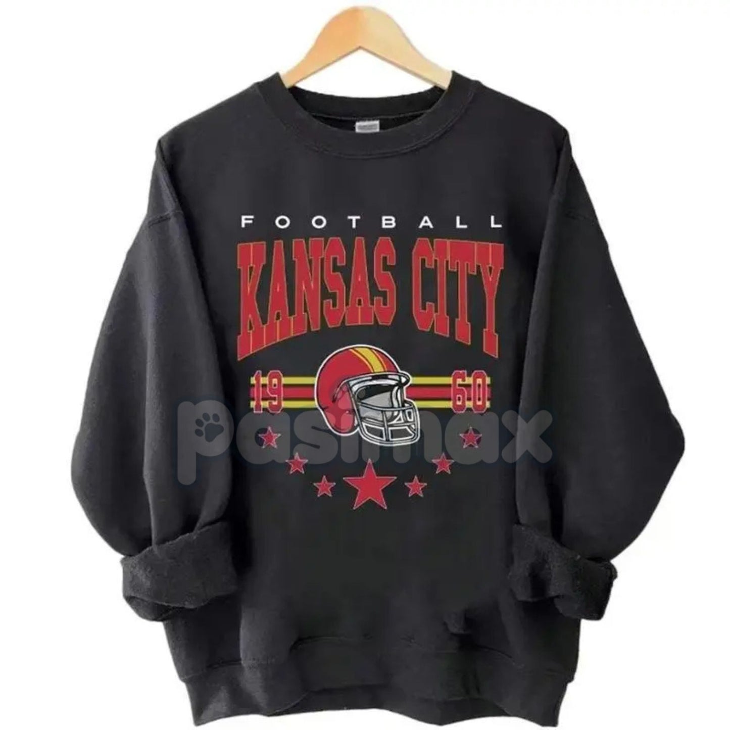 Vintage 90s All Team Football Sweatshirt – Retro Unisex Fan Gift Sweater
