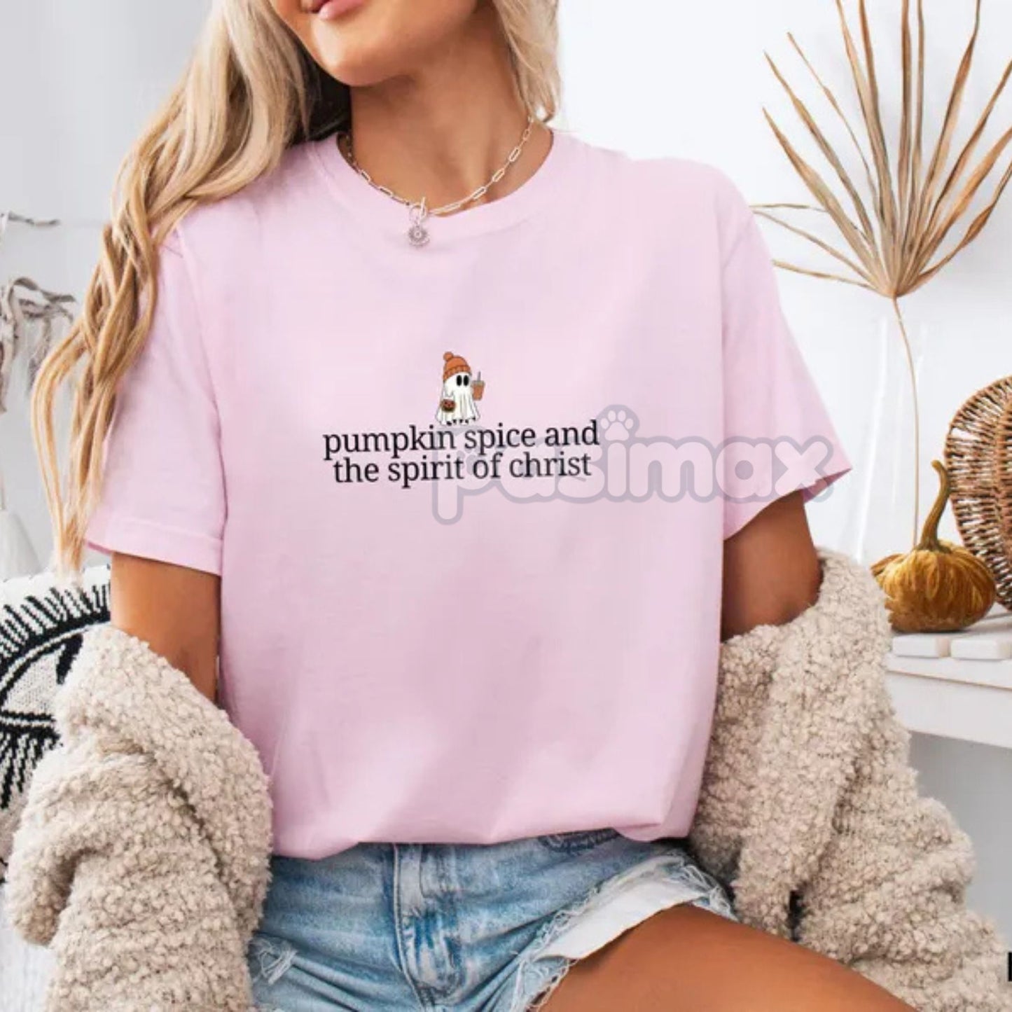 'Boo-lieve In Jesus' Christian Halloween Shirt – Spooky Faith Tee, Cute Ghost Graphic, Gift for Believers