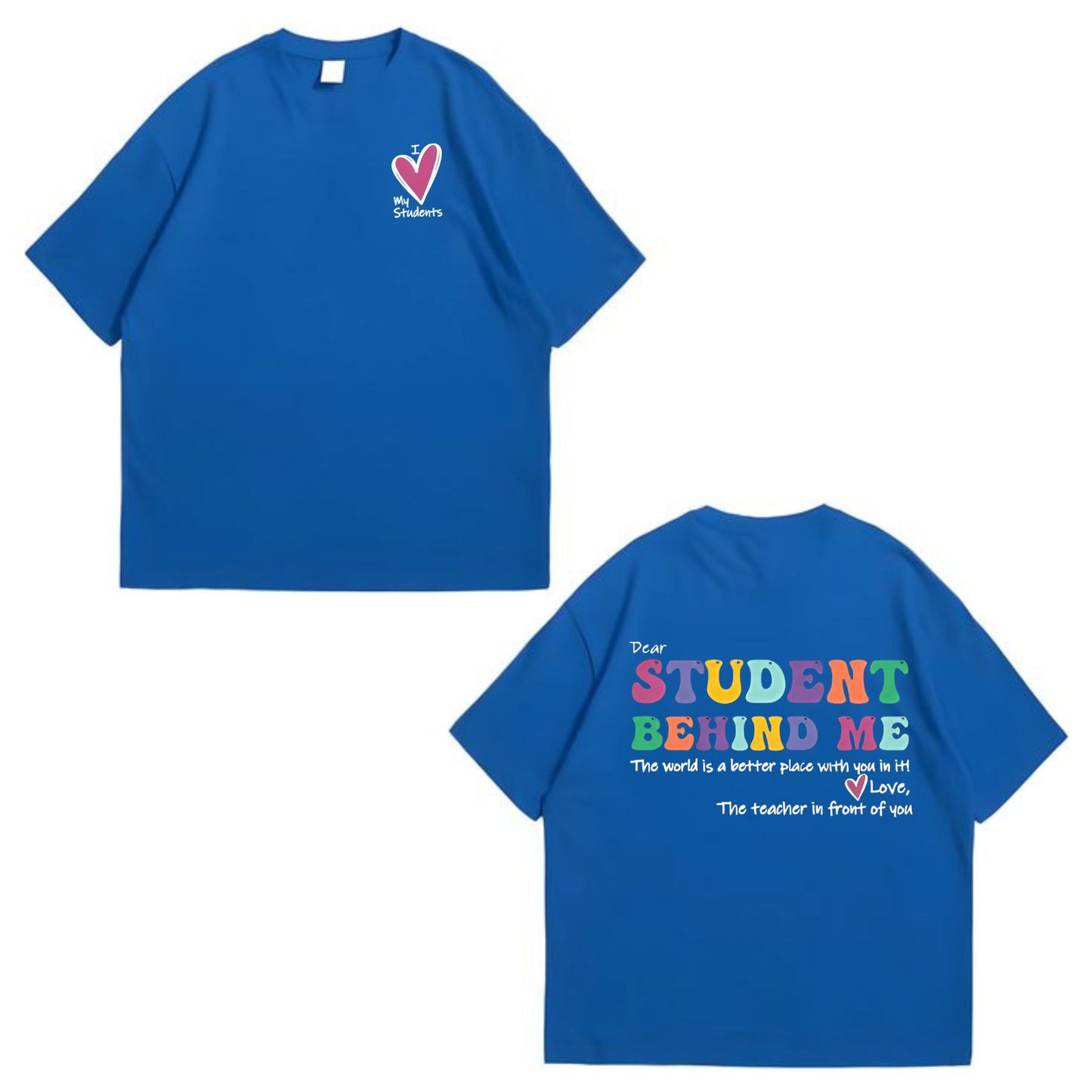 Cute Heart & Letter T-Shirt for Women - Casual Graphic Tee, Stylish Short Sleeve Top
