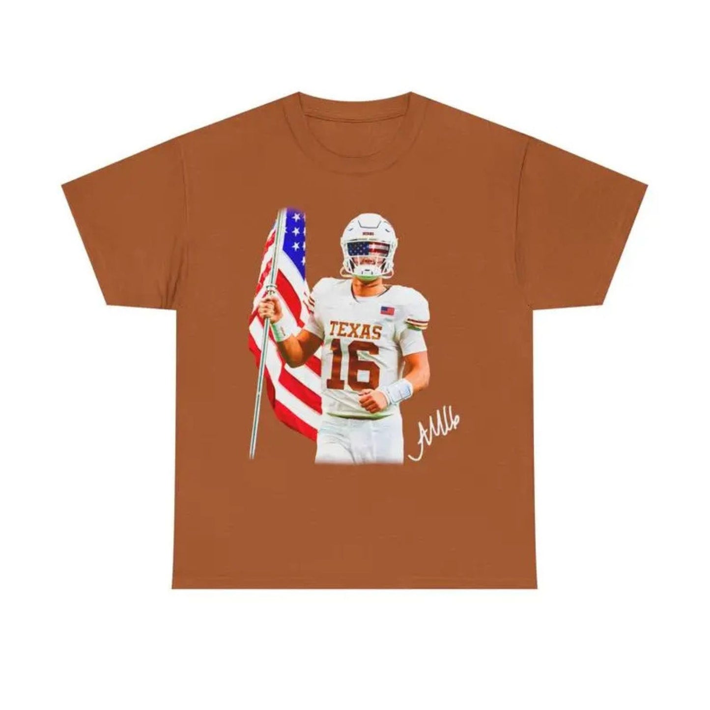 Arch Manning USA T-Shirt - Patriotic Football Fan Tee, Unisex Sports Apparel