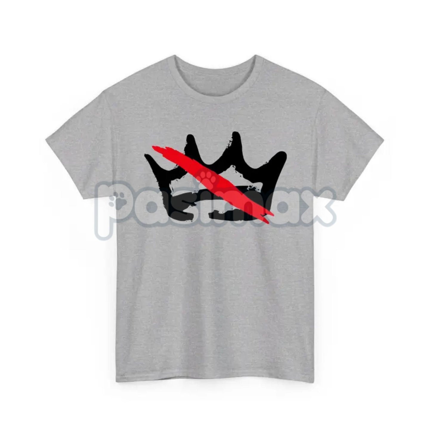 "Nope Kings Tee" - American Revolution Style Statement Shirt, Vintage Crown Graphic, Anti-Tyranny Apparel