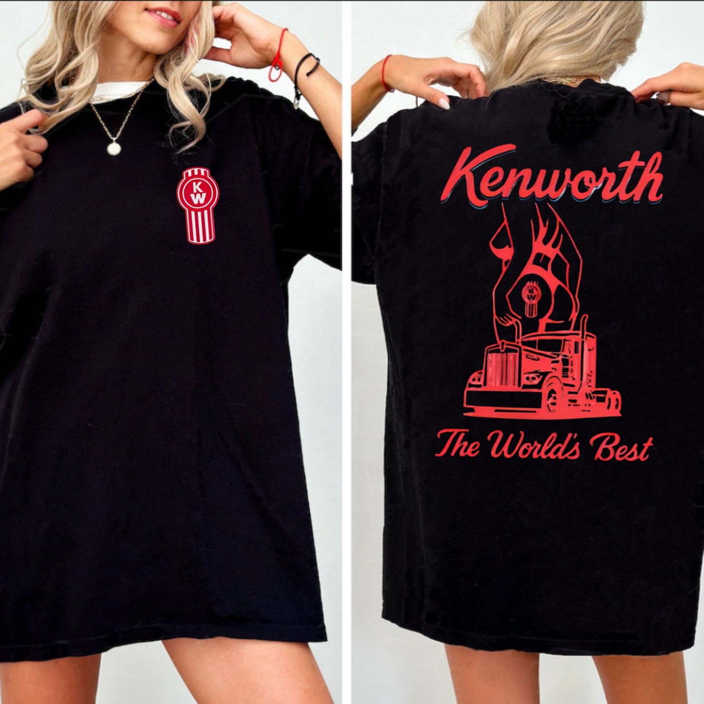 Kenworth T-Shirt - "The World's Best" Truck Graphic Tee, Classic Auto Fan Apparel