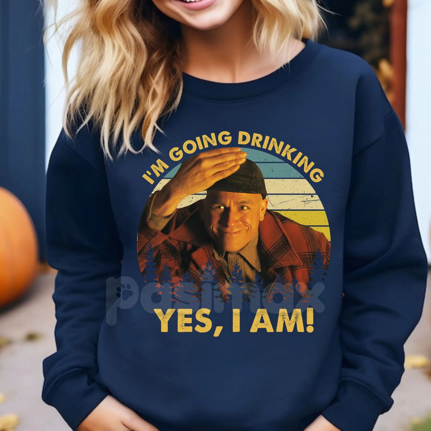 The Plainfield Tavern Tour: "I'm Going Drinking Ed Gein" Sweatshirt – Dark Humor