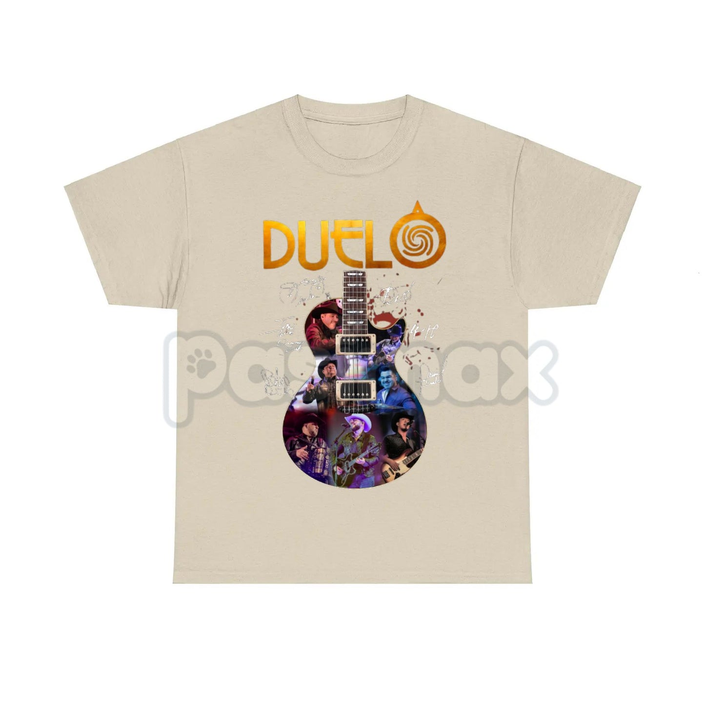 Duelo Band Graphic Tee - Vintage Concert T-Shirt, Mexican Norteño Music Fan Merch, Unisex Oversized Streetwear