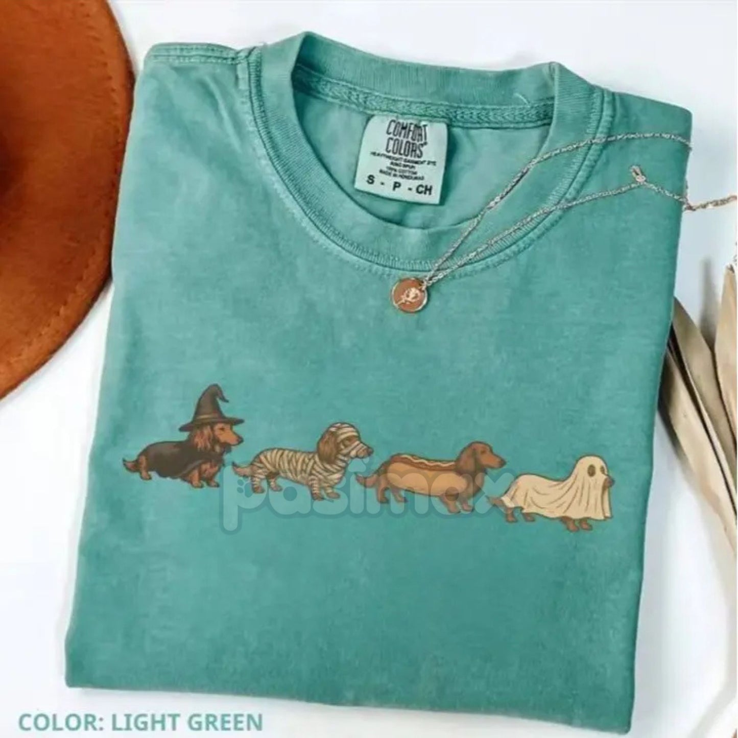 Comfort Colors® 'Honk Nation' Retro Graphic T-Shirt – Vintage Art Dachshund Streetwear, Unbothered Dog Lover Tee