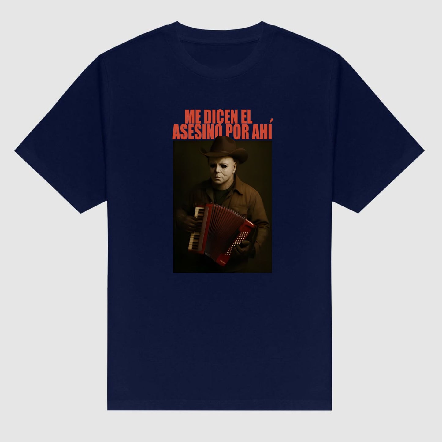 Miguel do Acordeon T-Shirt - Forró & Brazilian Music Fan Tee, Accordion Graphic