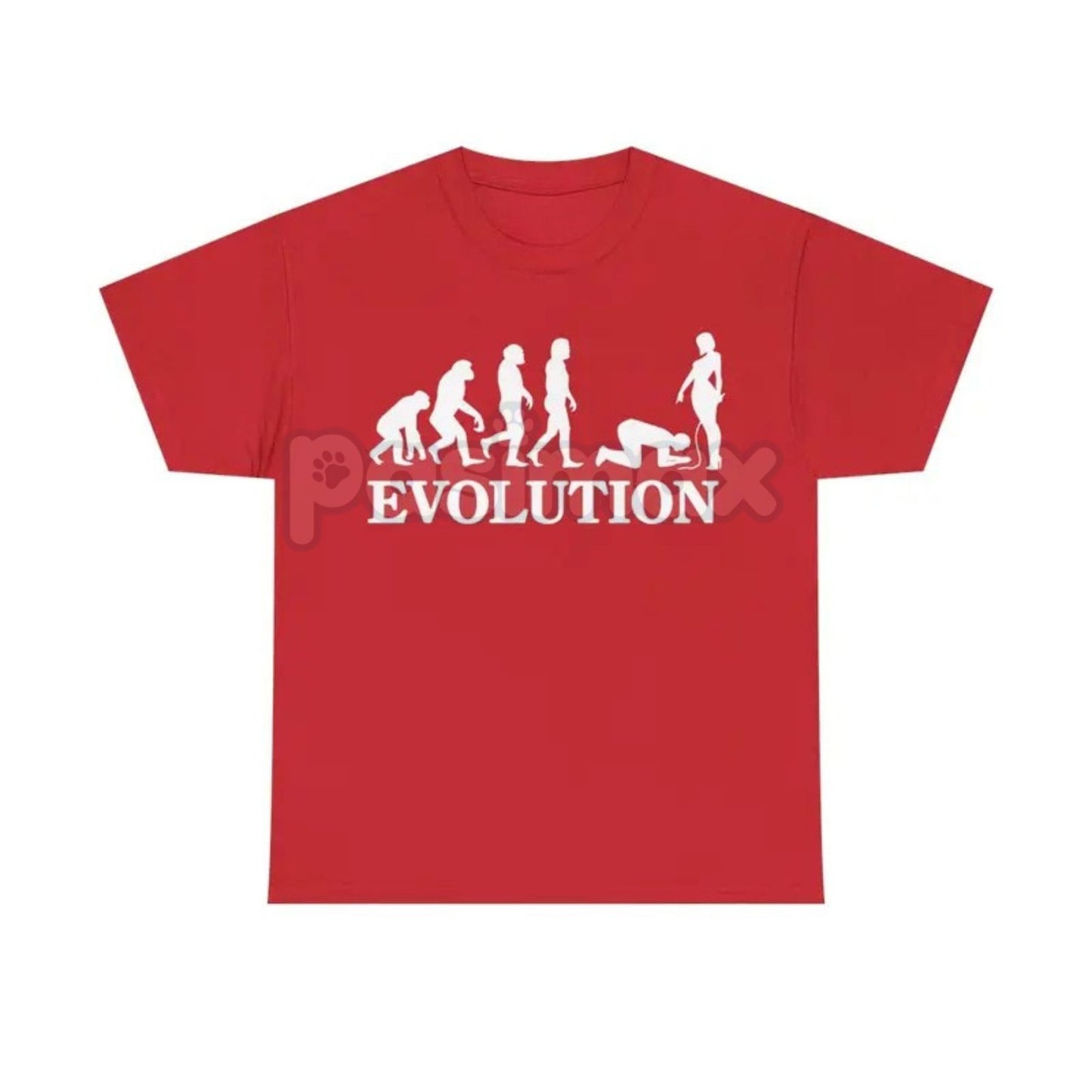 "Evolution Simp" Funny Graphic T-Shirt - Absurdist Meme Culture Unisex Cotton Tee, Ironic Statement Shirt