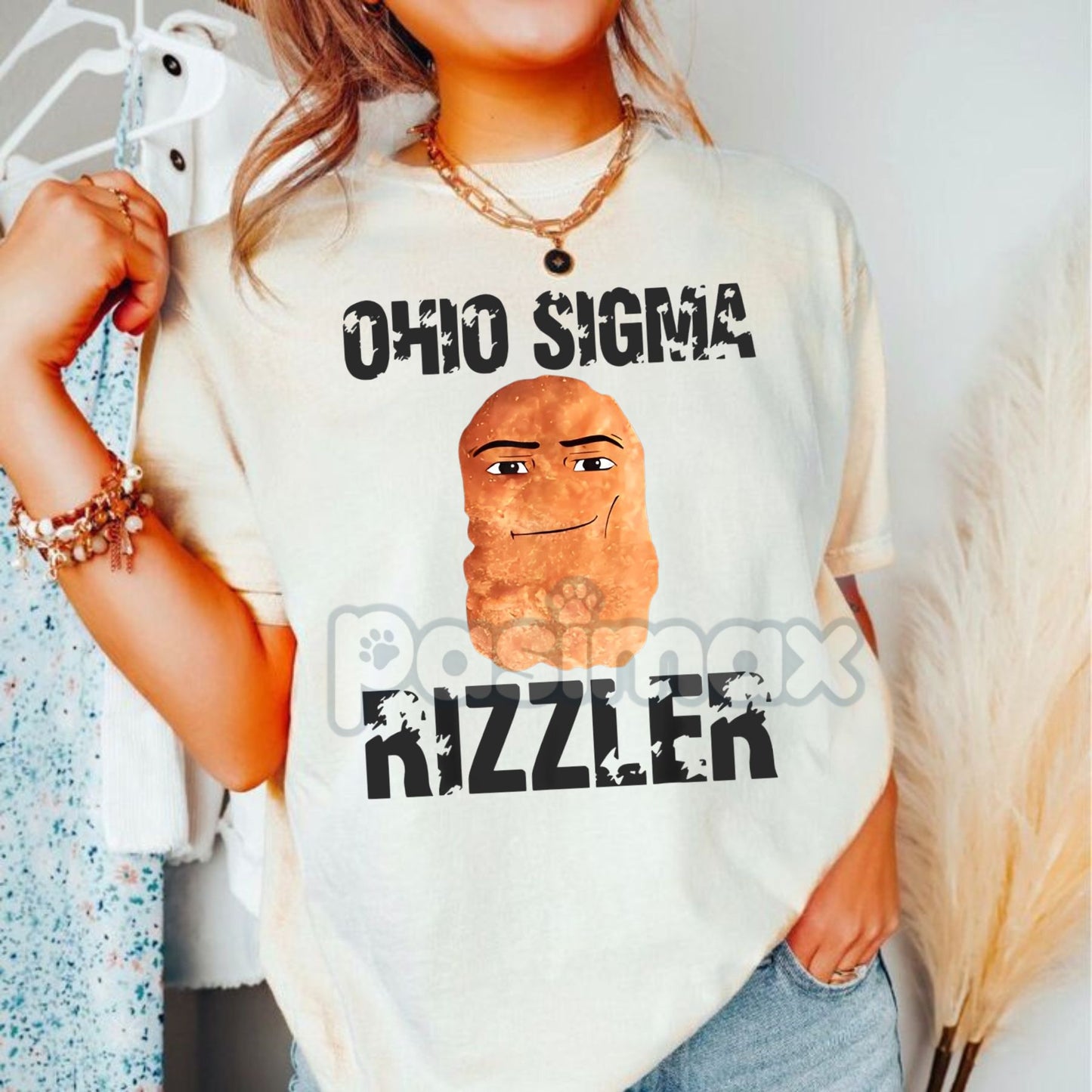 "Ohio Sigma" Meme T-Shirt - Funny Internet Memes Tee, Viral Ohio State Humor, Unisex Sigma Grindset Apparel