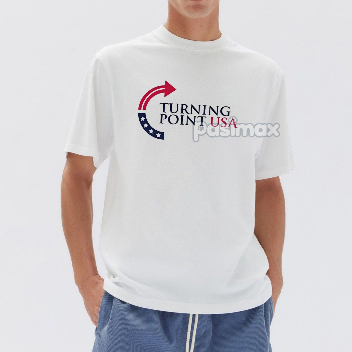 Charlie Kirk & Turning Point USA T-Shirt - Official TPUSA Apparel, Conservative Political Tee